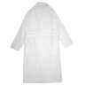 Халат махровый из чесаного хлопка белого цвета из коллекции essential, размер l Tkano TK23-BR0011