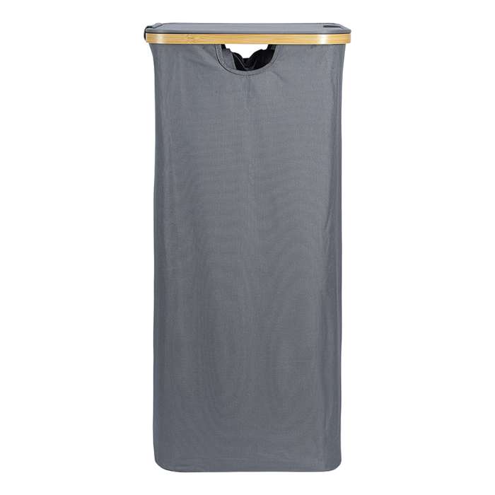 Корзина для белья neat tall, 41х35х74 см, серая Smart Solutions SS0000149