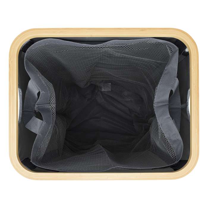 Корзина для белья neat tall, 41х35х74 см, серая Smart Solutions SS0000149