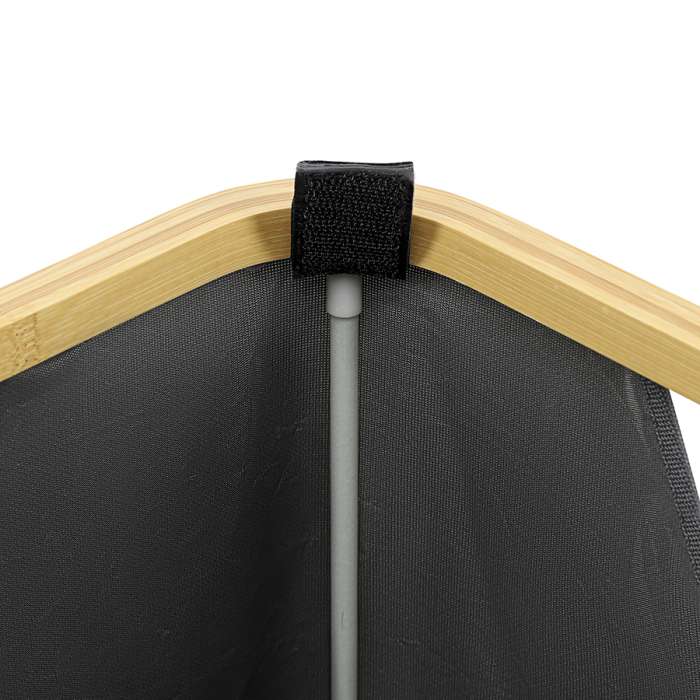 Корзина для белья neat tall, 41х35х74 см, серая Smart Solutions SS0000149