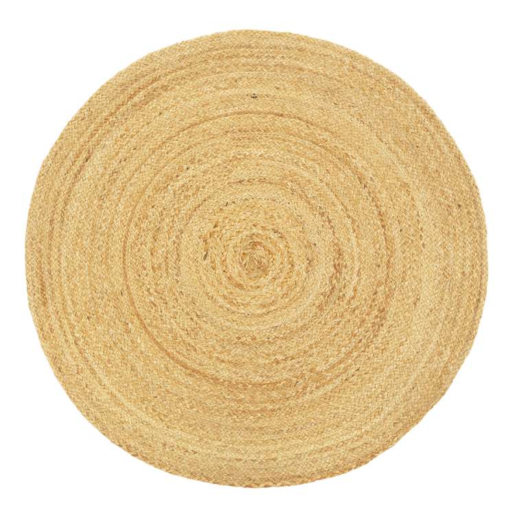 Ковер из джута круглый базовый из коллекции ethnic, 120см Tkano TK23-DR0072