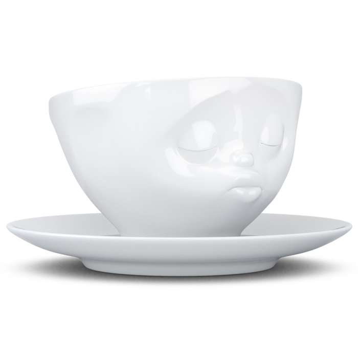 Чайная пара kissing, 200 мл, белая Tassen T01.42.01