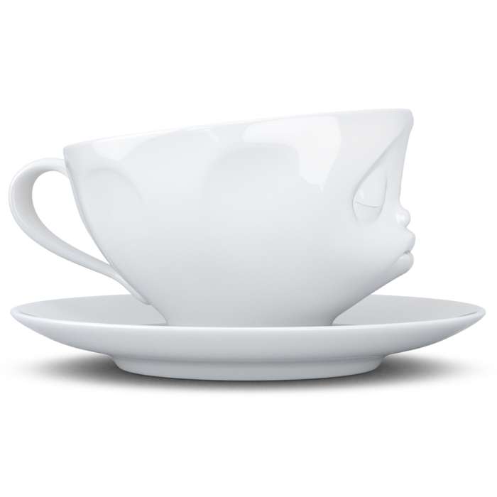 Чайная пара kissing, 200 мл, белая Tassen T01.42.01