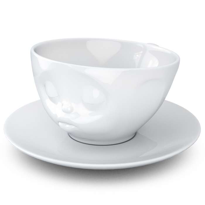 Чайная пара kissing, 200 мл, белая Tassen T01.42.01