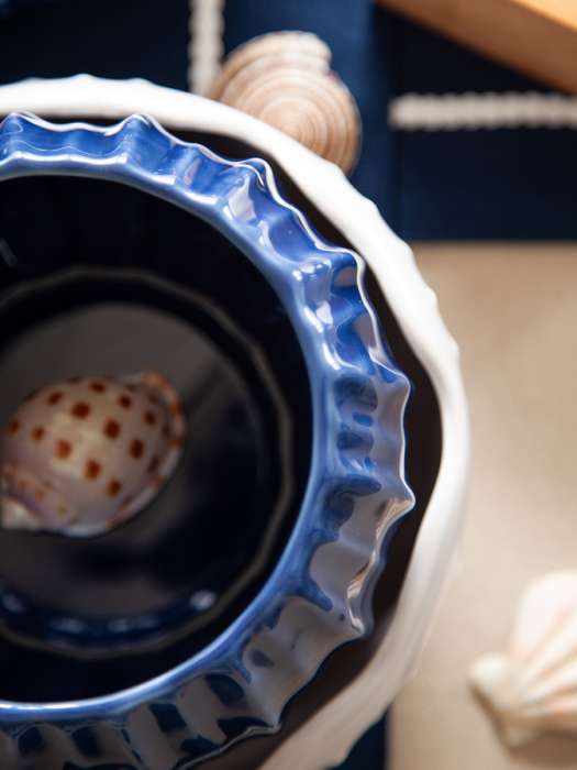 Набор из 2 салатников actinia синего цвета из коллекции sea treasures Tkano TK25-TW_BW0001