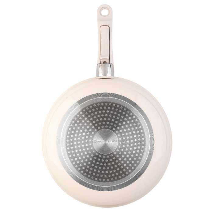 Набор посуды для приготовления со съемной ручкой smart ceramic, 7 предметов, цвета топленого молока Smart Solutions SS0000323