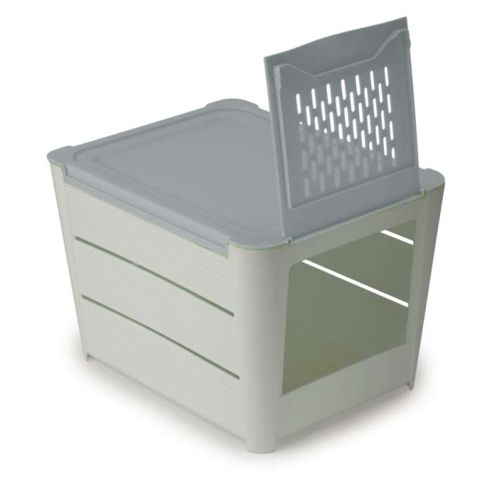 Контейнер для хранения картофеля и овощей до 3 кг SNIPS 25,5х20х17,5 см, серый