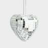 Игрушка елочная, 3х5 см, пенопласт/стекло, Сердце, Event ANNA LAFARG ANLAF-7099241078