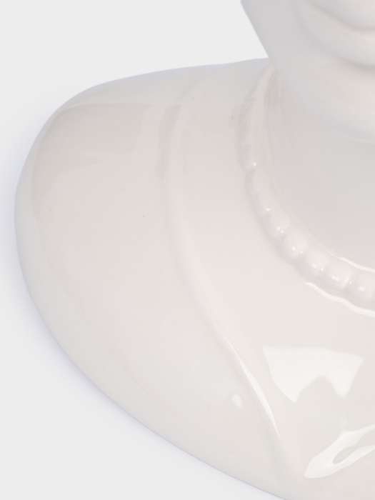 Ваза для цветов, 30 см, керамика, молочная, Женщина с тюльпанами, Tulip ANNA LAFARG ANLAF-FDW-130525-5