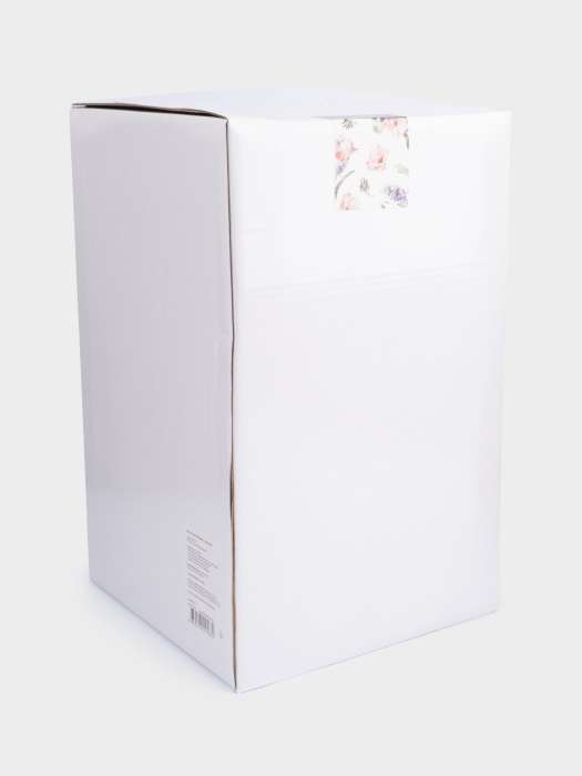 Ваза для цветов, 30 см, керамика, молочная, Женщина с тюльпанами, Tulip ANNA LAFARG ANLAF-FDW-130525-5