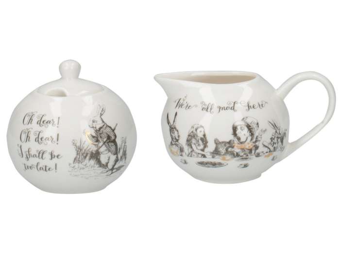 Набор сахарница и сливочник Алиса в Стране чудес V&A KITCHEN CRAFT 5227082
