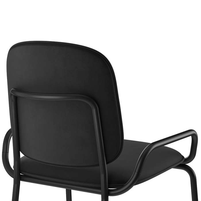 Стул барный ror, 2 frame, велюр, черный/черный LATITUDE RORBCH2FRBKVLRBK