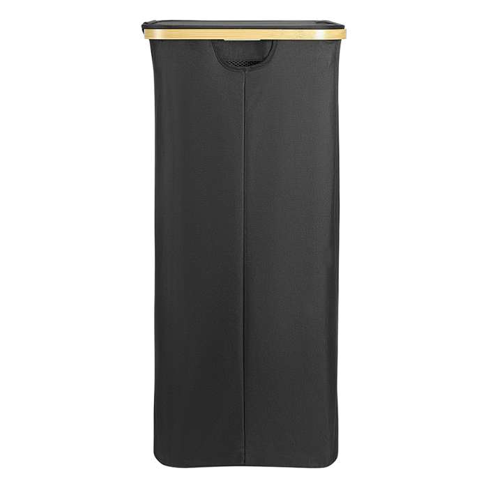 Корзина для белья neat tall, 41х35х74 см, черная Smart Solutions SS0000150