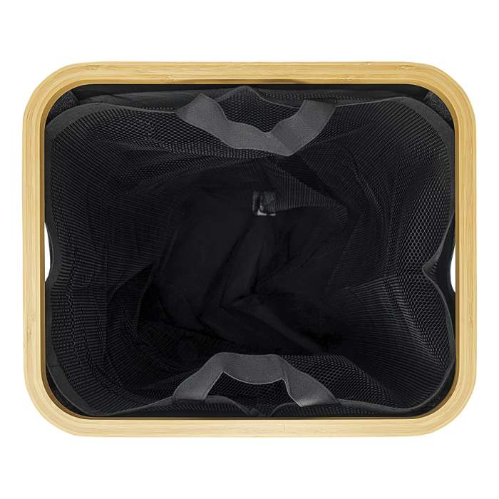 Корзина для белья neat tall, 41х35х74 см, черная Smart Solutions SS0000150