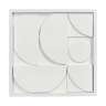Панно декоративное с эффектом 3d minimalism, с белой рамой, 40х40 см Bergenson Bjorn BB0000842