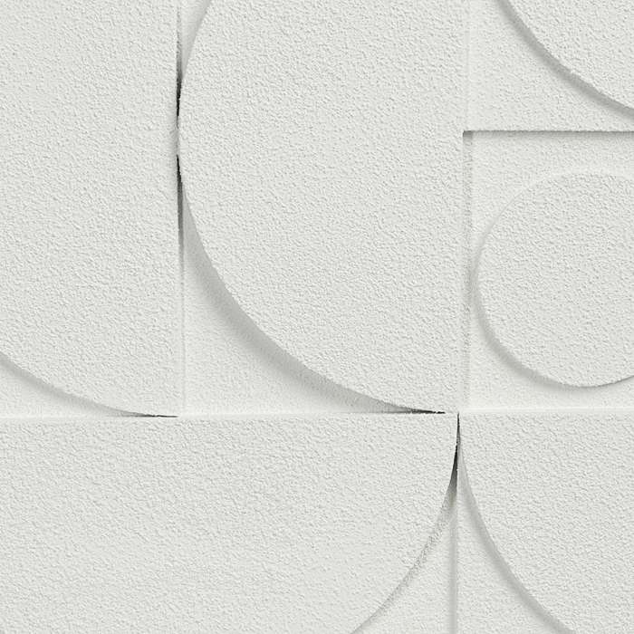 Панно декоративное с эффектом 3d minimalism, с белой рамой, 40х40 см Bergenson Bjorn BB0000842