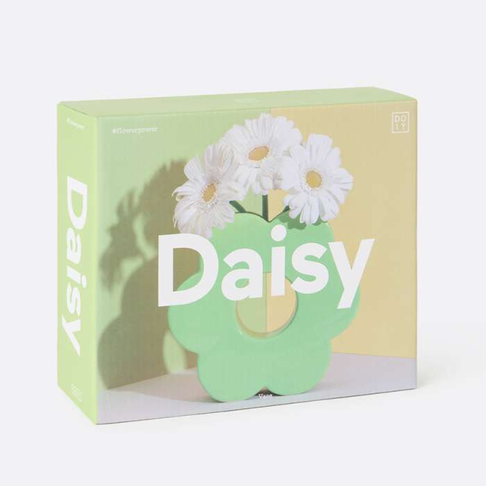 Ваза для цветов daisy, 20 см, зеленая DOIY DYVADAIGR