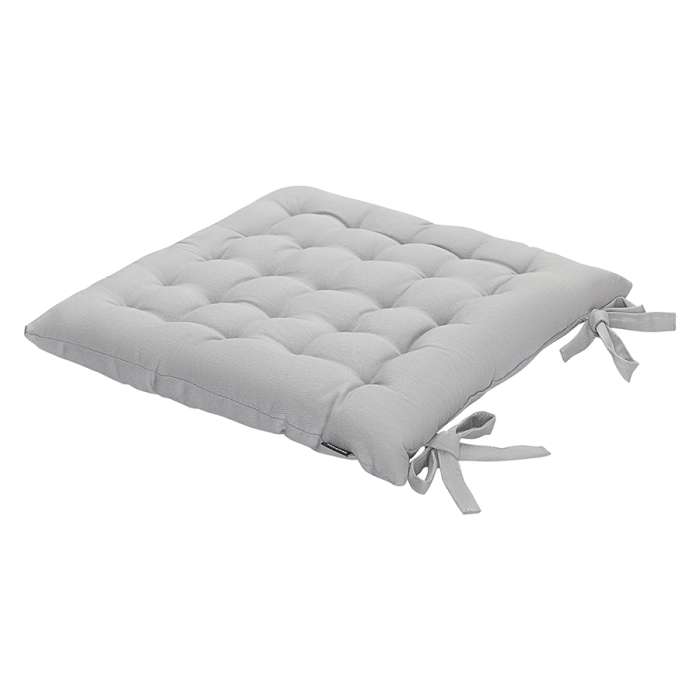 Подушка на стул из хлопка серого цвета из коллекции essential, 40х40 см Tkano TK24-CP0002