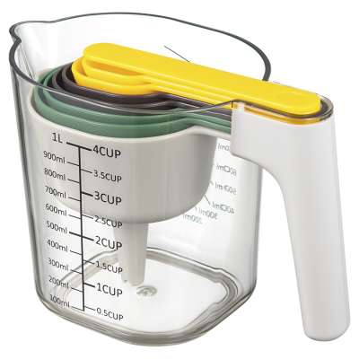 Набор мерных емкостей gro, 9 шт. Smart Solutions SS-MC-ABSTPR-set9