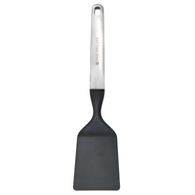 Лопатка короткая из нерж/стали Soft Grip MC, 30 см GREY Kitchen Craft MCSSHORTTURN