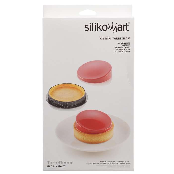 Набор для приготовления пирожных Mini Tarte Glam SILIKOMART 25.293.13.0065