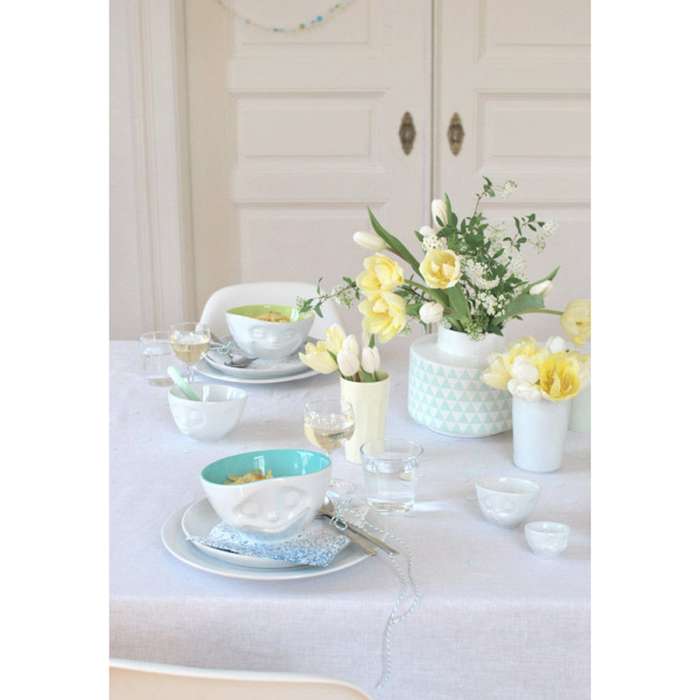 Чаша dreamy, 500 мл, белая/голубая Tassen T01.05.17