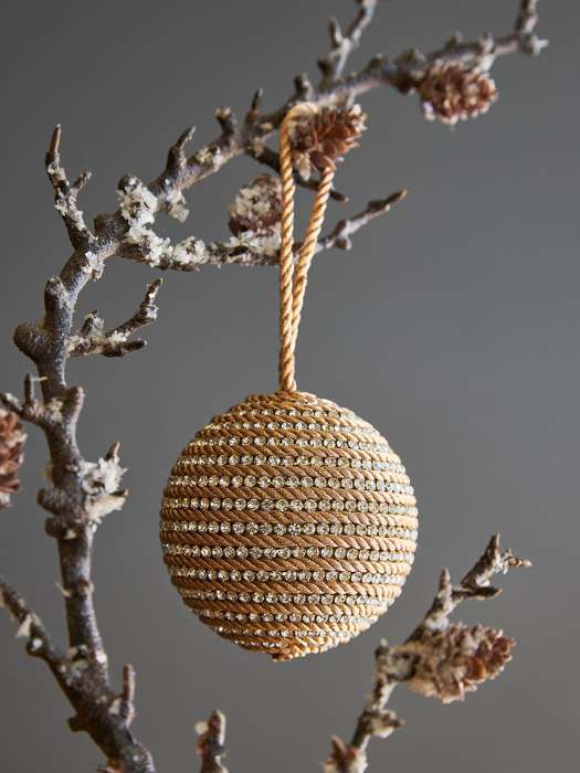 Набор елочных украшений rustic diamonds из коллекции new year essential, 3 шт. Tkano TK25-NY_DEC0003