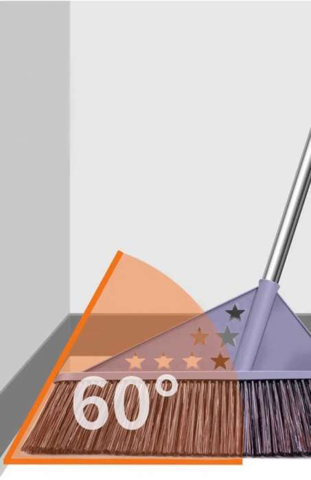 Метла с жестким ворсом шириной 50 см ROOM BROOM RB2111