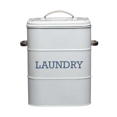 Корзина для хранения стиральных принадлежностей Living Nostalgia Grey KITCHEN CRAFT LNLAUNDRYGRY