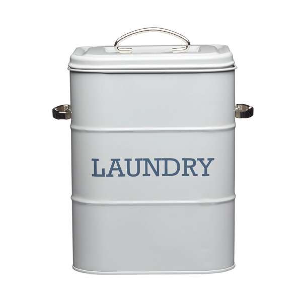 Корзина для хранения стиральных принадлежностей Living Nostalgia Grey KITCHEN CRAFT LNLAUNDRYGRY