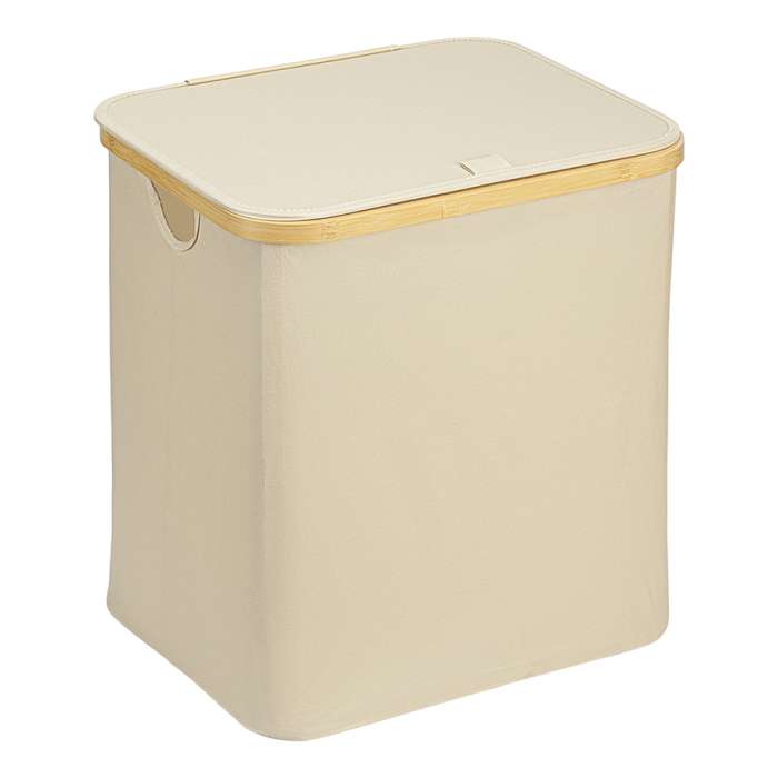 Корзина для белья neat mid, 40x33x43 см, молочная Smart Solutions SS0000151