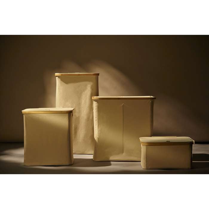 Корзина для белья neat mid, 40x33x43 см, молочная Smart Solutions SS0000151