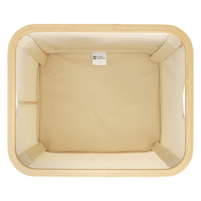 Корзина для белья neat mid, 40x33x43 см, молочная Smart Solutions SS0000151