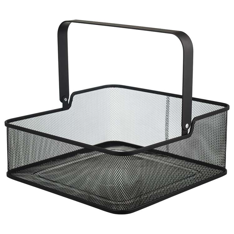 Корзина для хранения ferrant, 30,5х30,5х12,5 см, черная Bergenson Bjorn BB000081