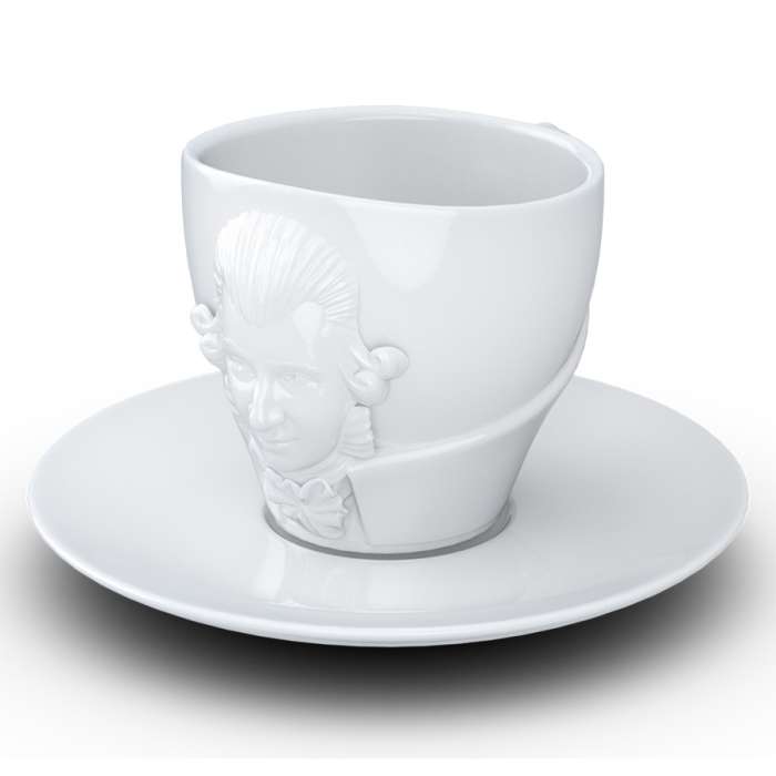 Чайная пара talent, wolfgang amadeus mozart, 260 мл, белая Tassen T80.02.01