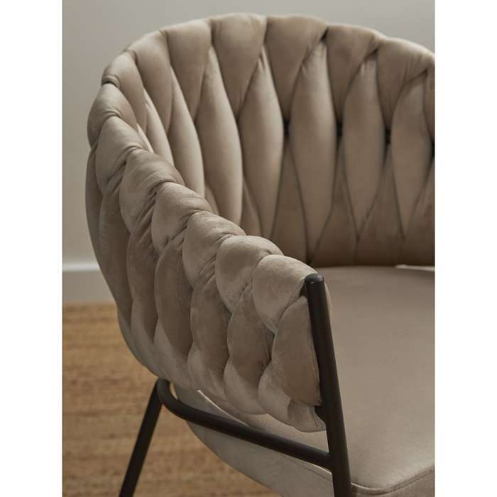 Кресло lind, велюр, бежевое Bergenson Bjorn BB0000628