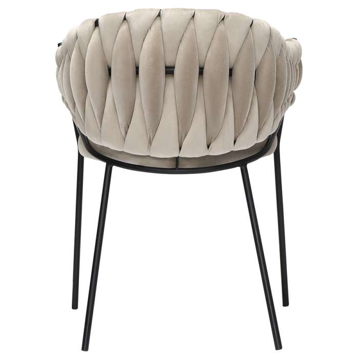 Кресло lind, велюр, бежевое Bergenson Bjorn BB0000628