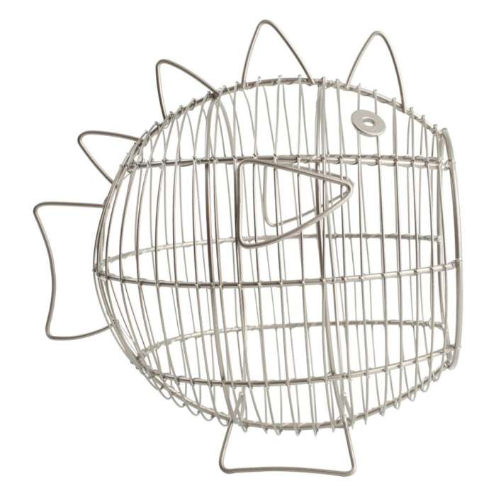 Корзина "Fish" Grey T&G 23080