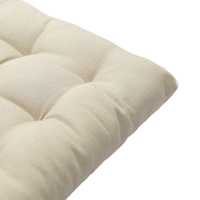 Подушка на стул из хлопка бежевого цвета из коллекции essential, 40х40 см Tkano TK24-CP0003