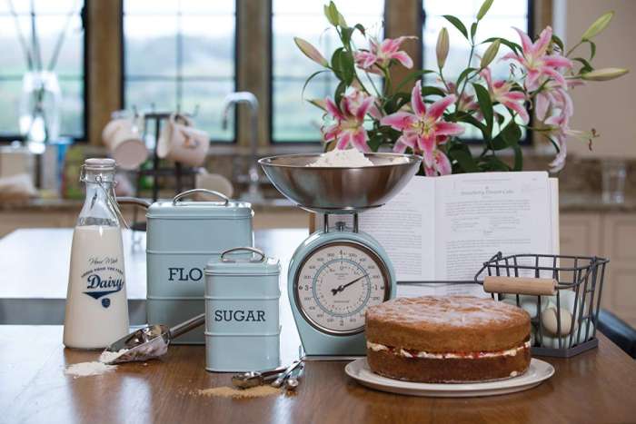 Емкость для сахара Living Nostalgia Blue KITCHEN CRAFT LNSUGARBLU