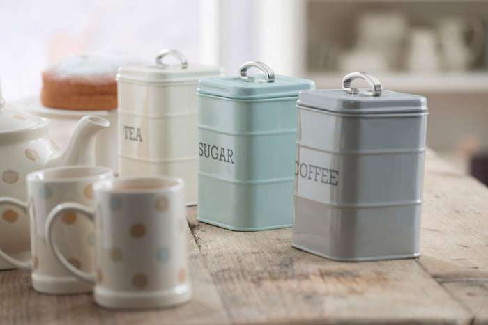 Емкость для сахара Living Nostalgia Blue KITCHEN CRAFT LNSUGARBLU