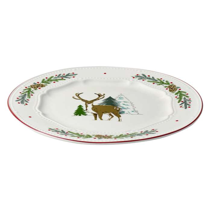 Набор из четырех тарелок nordic winter из коллекции new year essential, D23 см Tkano TK25-NY_PL0002