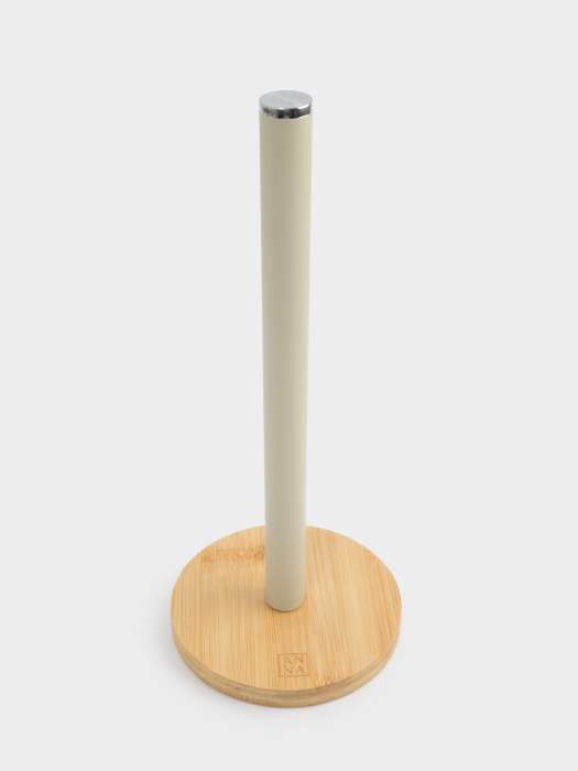 Держатель для бумажных полотенец, 34 см, металл/дерево, бежевый, Retro ANNA LAFARG ANLAF-W3831BM-FP