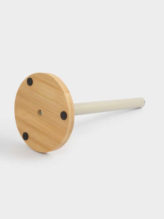 Держатель для бумажных полотенец, 34 см, металл/дерево, бежевый, Retro ANNA LAFARG ANLAF-W3831BM-FP