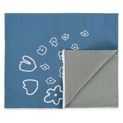 Дорожка на стол Незабудки из коллекции ethnic, 45х150 см Tkano TK26-TR0002