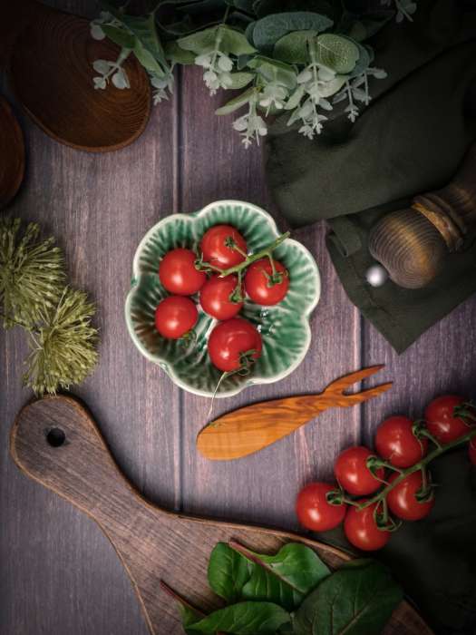 Салатник d 12 см h 3,8 см, Cabbage CASA DI FORTUNA CDF CB05