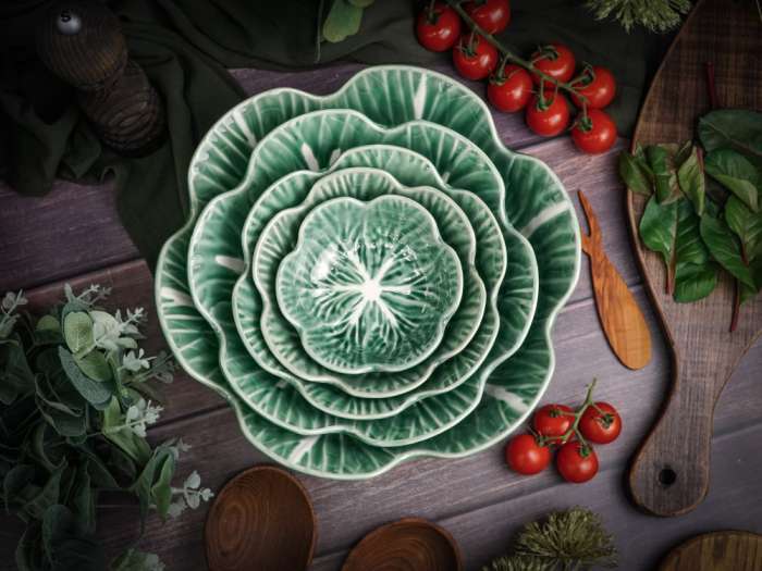 Салатник d 12 см h 3,8 см, Cabbage CASA DI FORTUNA CDF CB05