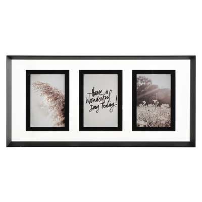 Рамка для фотографий pleasant moments, 24х49 см, белая/черная Bergenson Bjorn BB0000523