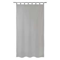 Штора из хлопка двойная базовая серого цвета из коллекции essential, 150х290 см Tkano TK23-CUR0005