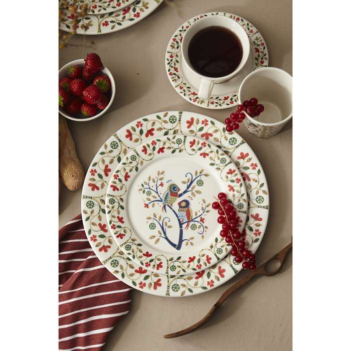 Набор тарелок love birds из коллекции birds of paradise в подарочной упаковке, D21 см, 2 шт. Liberty Jones LJ0000303